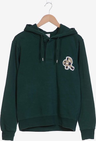 MANGO Sweatshirt & Zip-Up Hoodie in XS in Green: front