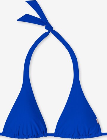 SCHIESSER Triangel Bikini Top in Blau: predná strana