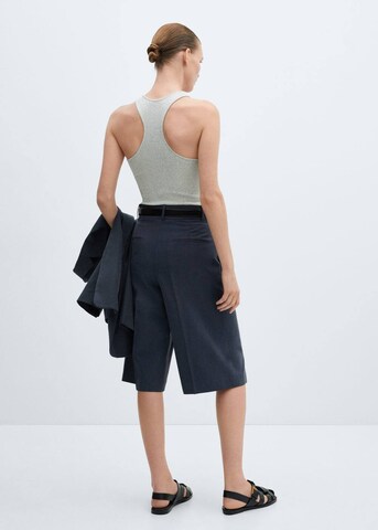 MANGO Loosefit Shorts 'Bilbao' in Blau
