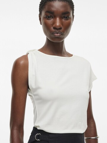 T-shirt ROUGE EDIT en blanc