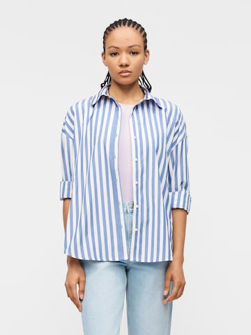 ONLY Blouse 'ONLOREGON ALVA' in Blue: front