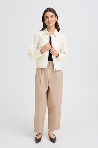 Veste mi-saison 'FRINEZ' Fransa en blanc