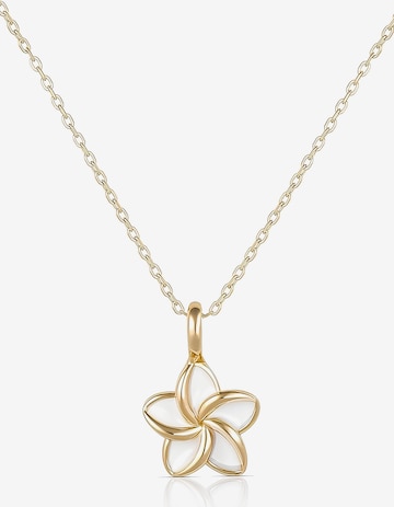 Einzelstück Necklace 'Frangipani' in Gold: front