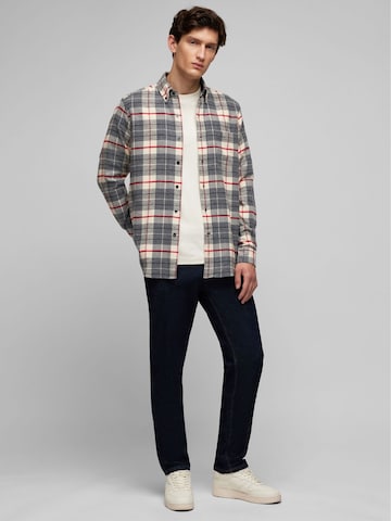 Coupe regular Chemise HECHTER PARIS en gris