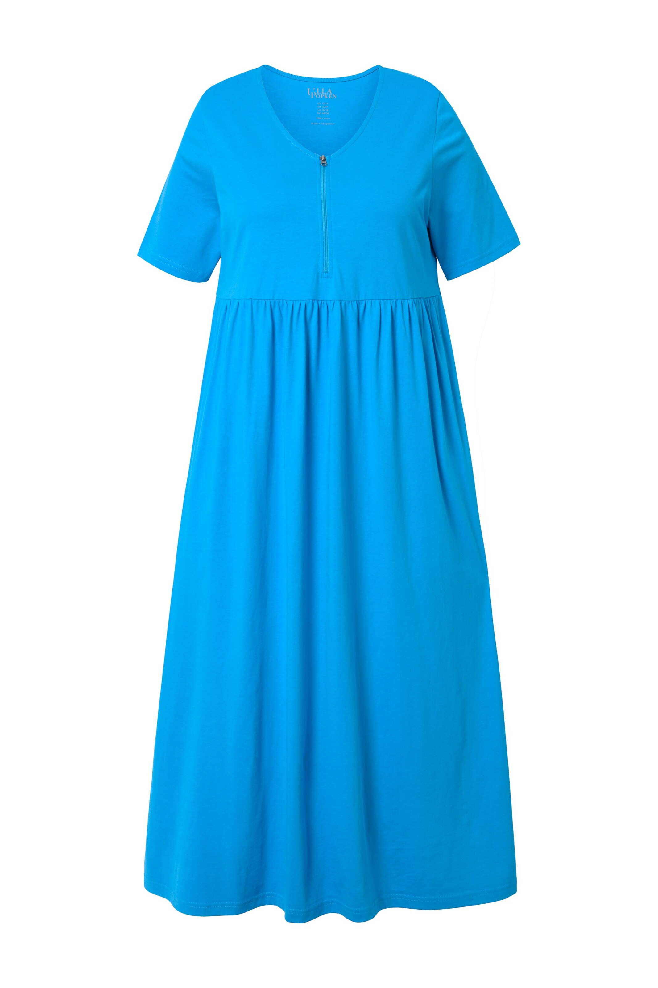 Ulla Popken Kleid in Blau: Vorderseite