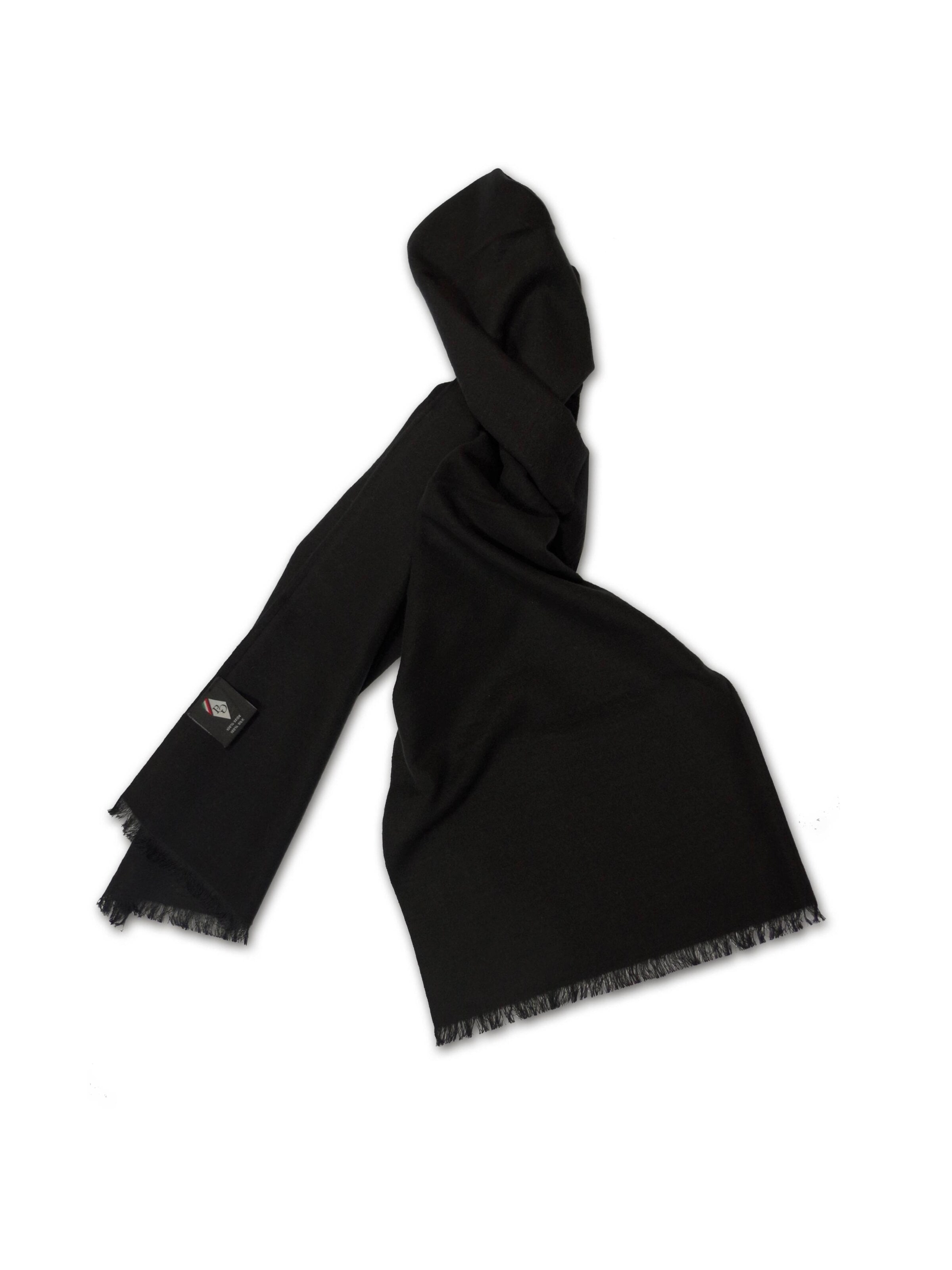 Posh Gear Schal 'Setafina'‌‌‌‌‌ in Schwarz: Vorderseite