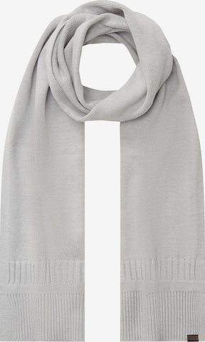 TOM TAILOR Scarf in Grey: front