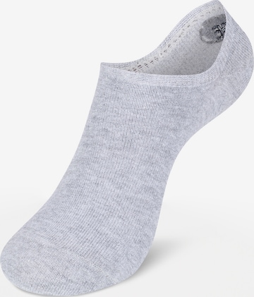 INDICODE JEANS Sokken 'Jexforth' in Grijs: voorkant