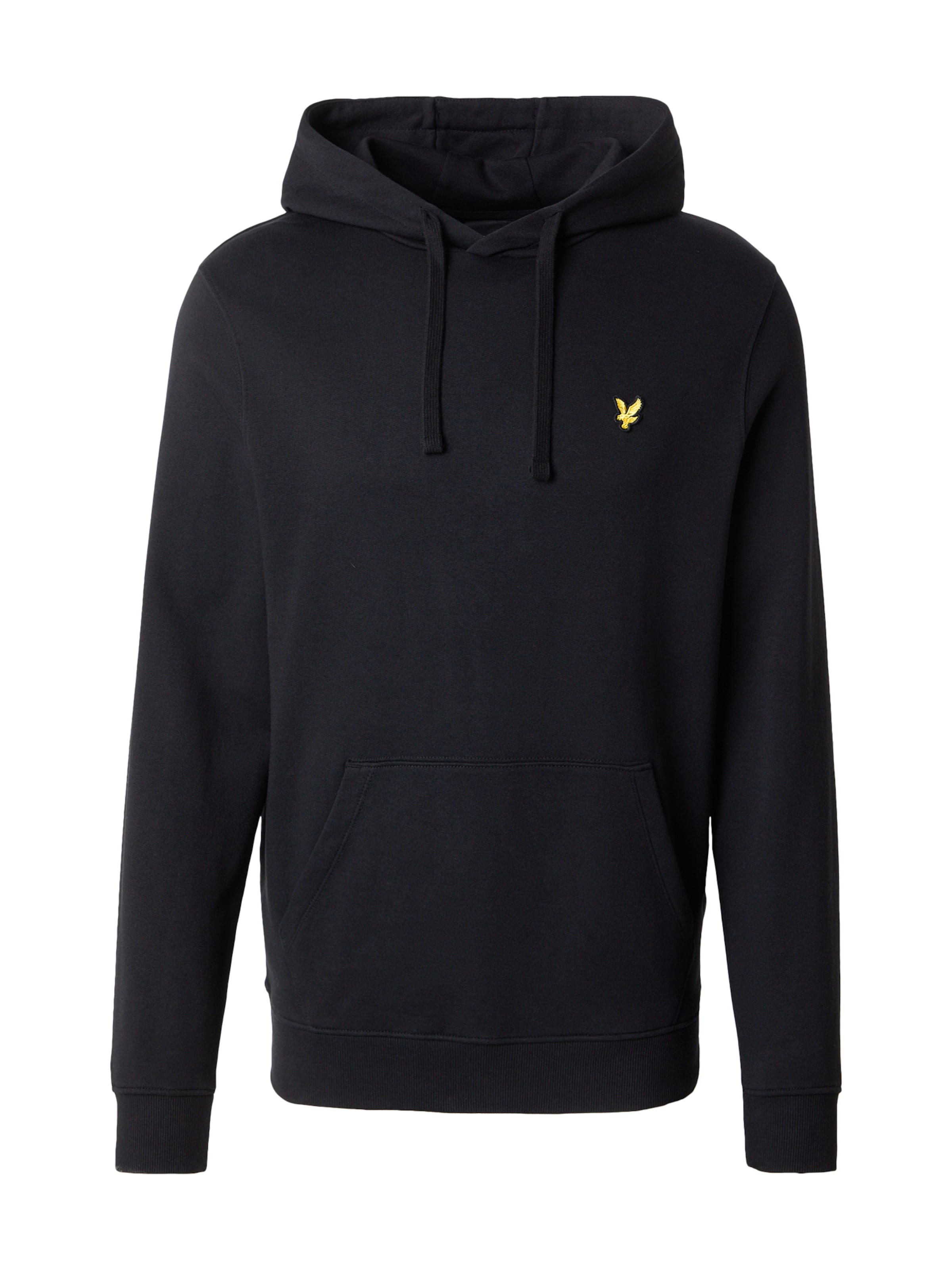Lyle & Scott Sweatshirt  'Football World' in Schwarz: Vorderseite