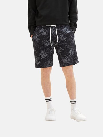 TOM TAILOR DENIM Normální Kalhoty – modrá: přední strana