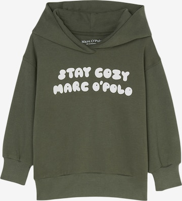 Sweat-shirt Marc O'Polo en vert : devant