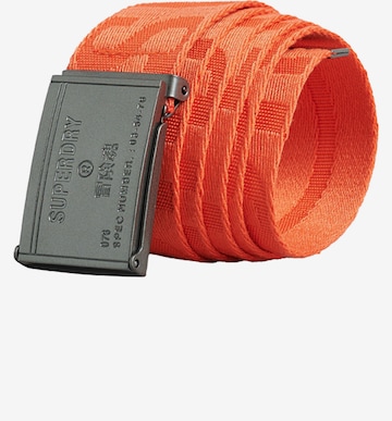 Superdry Belt in Orange: front