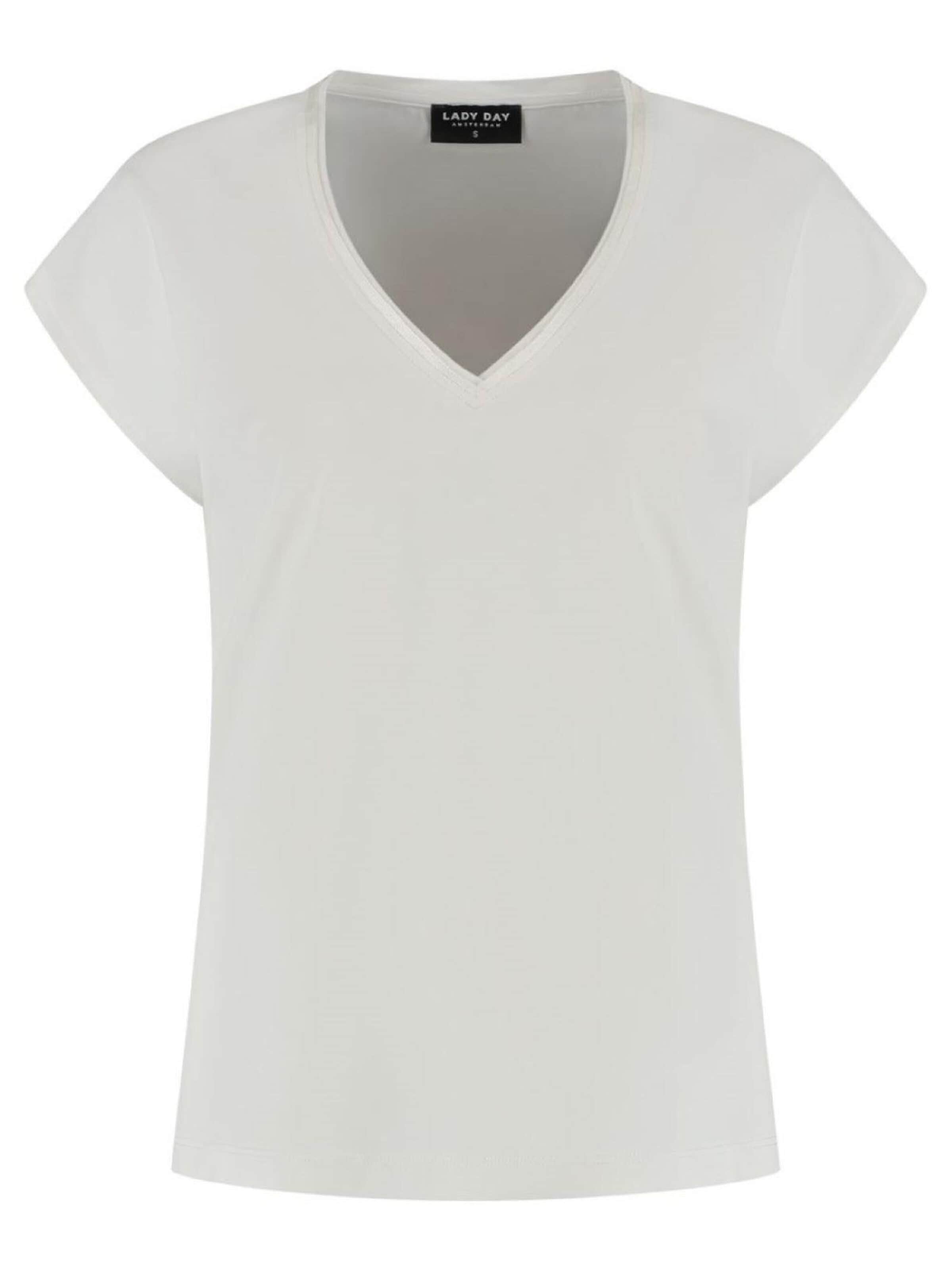 Lady Day Shirt in White: front