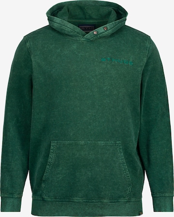 STHUGE Sweatshirt in Groen: voorkant