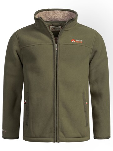 Veste en polaire fonctionnelle 'Zeroo ' Arctic Seven en vert