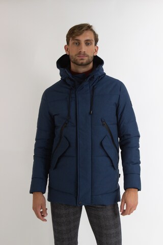 Donders 1860 Winter Jacket in Blue: front