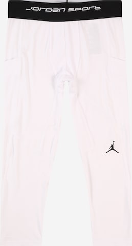 Pantaloni sportivi di Jordan in bianco: frontale
