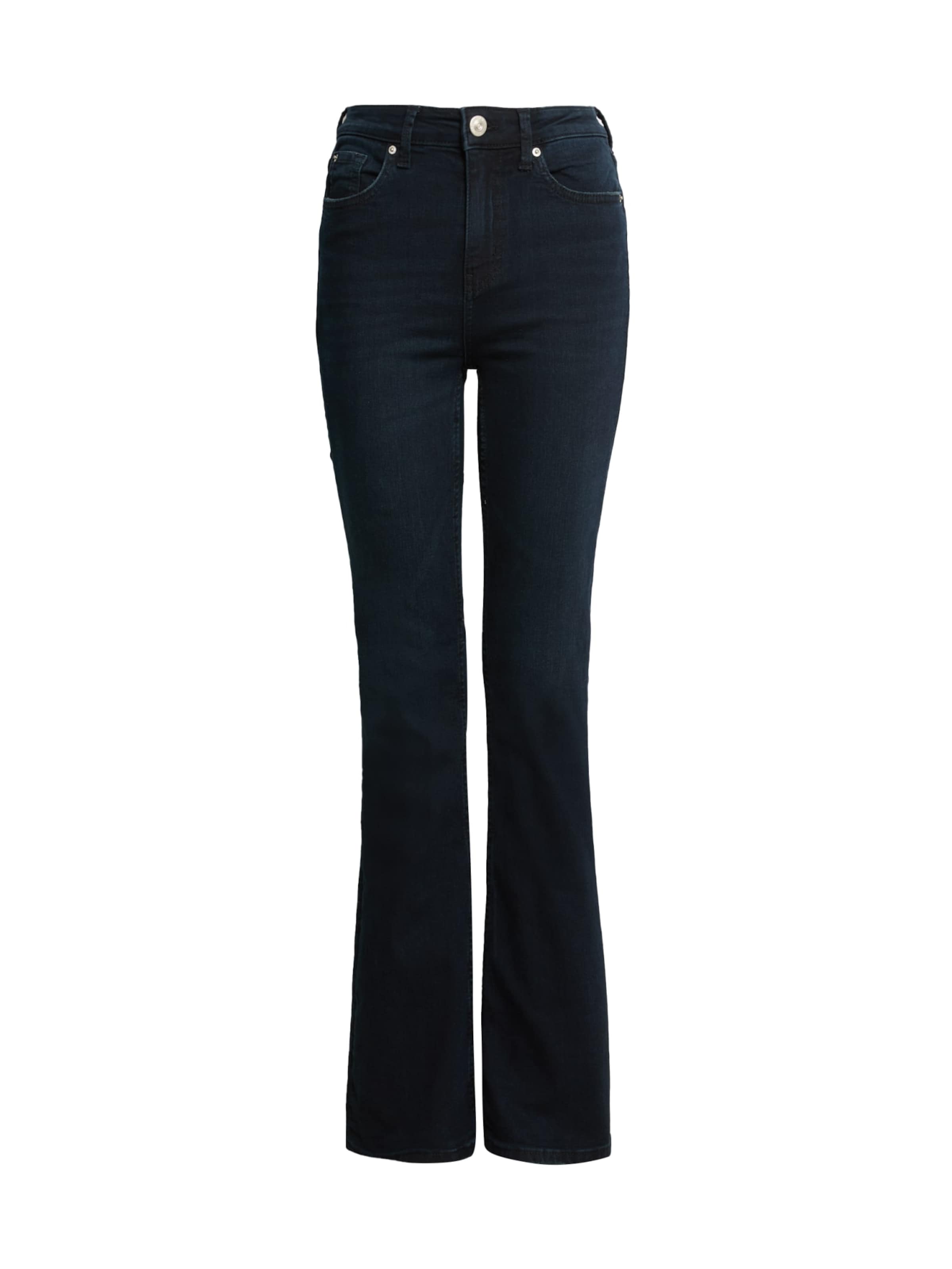 Marks & Spencer Bootcut Jeans 'Eva' in Zwart: voorkant