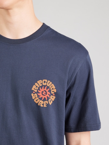 RIP CURL - Camiseta 'PACIFIC RINSE CIRCLE' en azul