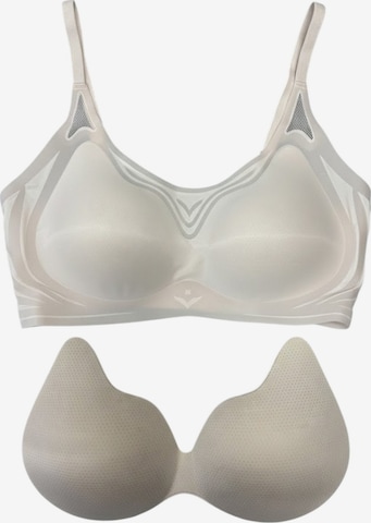 Invisible Soutien-gorge C&City en blanc : devant