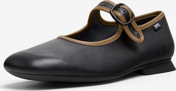 Ballerina con cinturino 'Casi Myra' di CAMPER in nero: frontale
