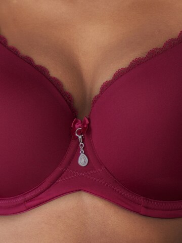 SugarShape T-shirt Bra in Red