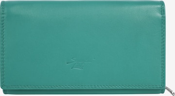 Samantha Look Wallet in Blue: front