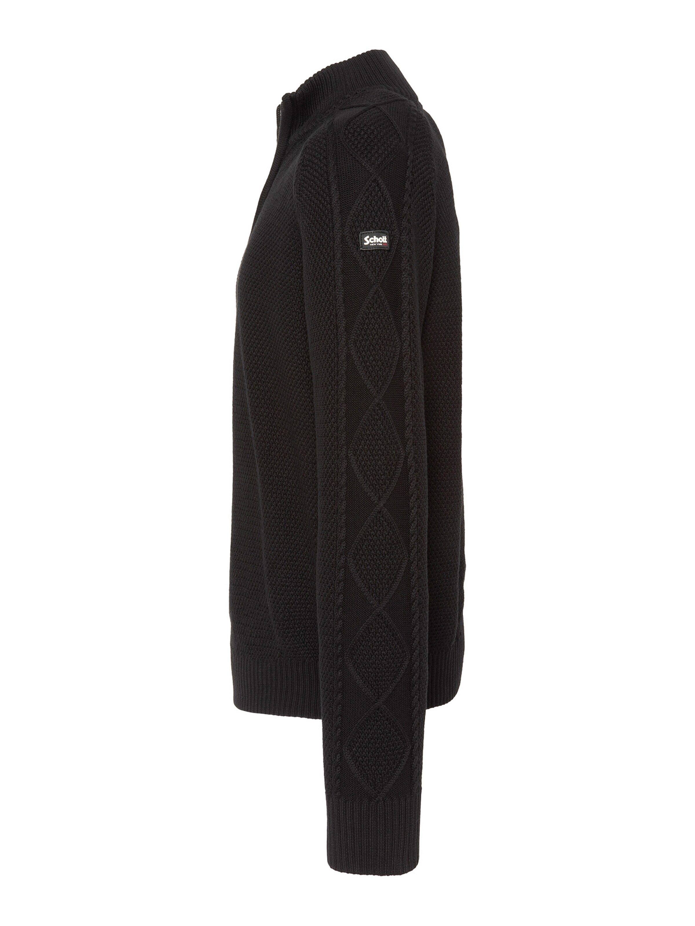Pull-over Schott NYC en noir
