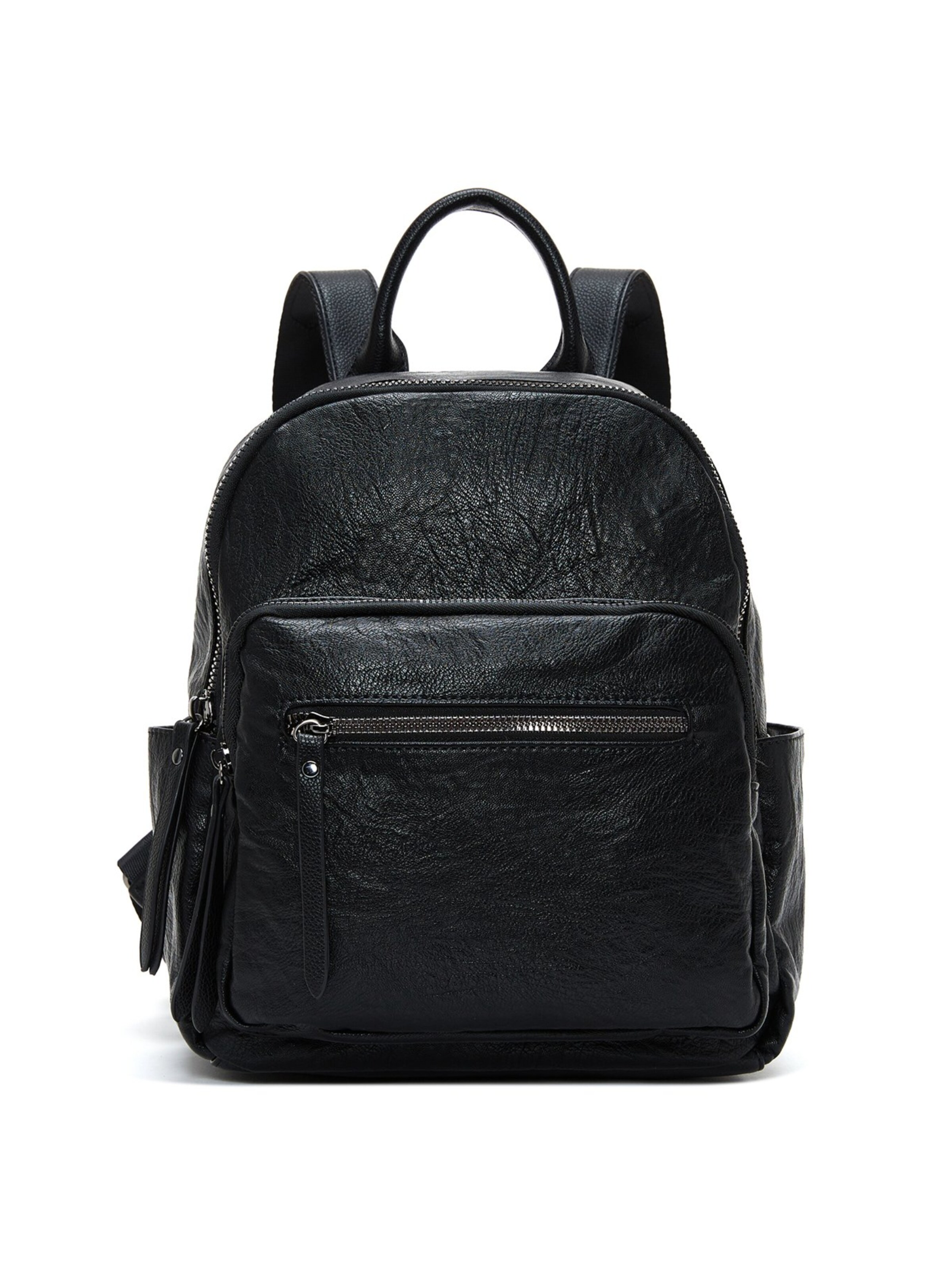 Derimod Rucksack in Schwarz: Vorderseite