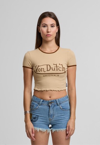 Von Dutch Originals Shirt 'Ami' in Beige