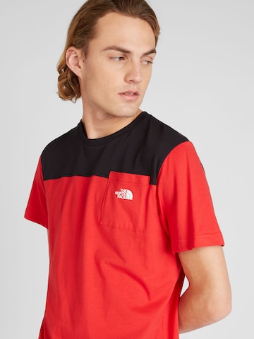 THE NORTH FACE T-shirt 'ICONS' i röd