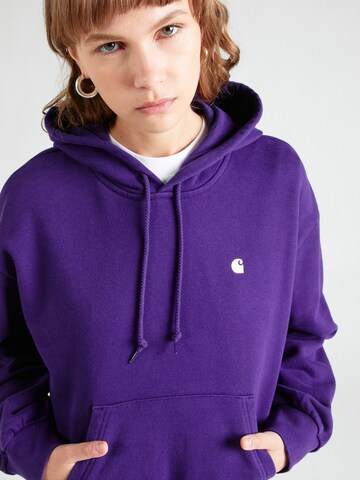 Carhartt WIP Sweatshirt 'Casey' in Purple