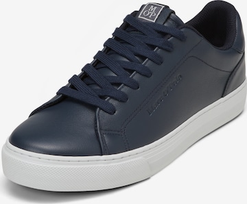 Marc O'Polo Sneakers laag in Blauw: voorkant