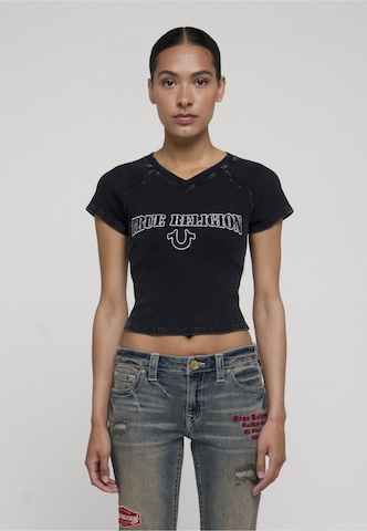 True Religion Shirt in Black: front