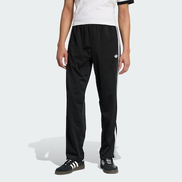 Loosefit Pantalon 'Firebird' ADIDAS ORIGINALS en noir : devant