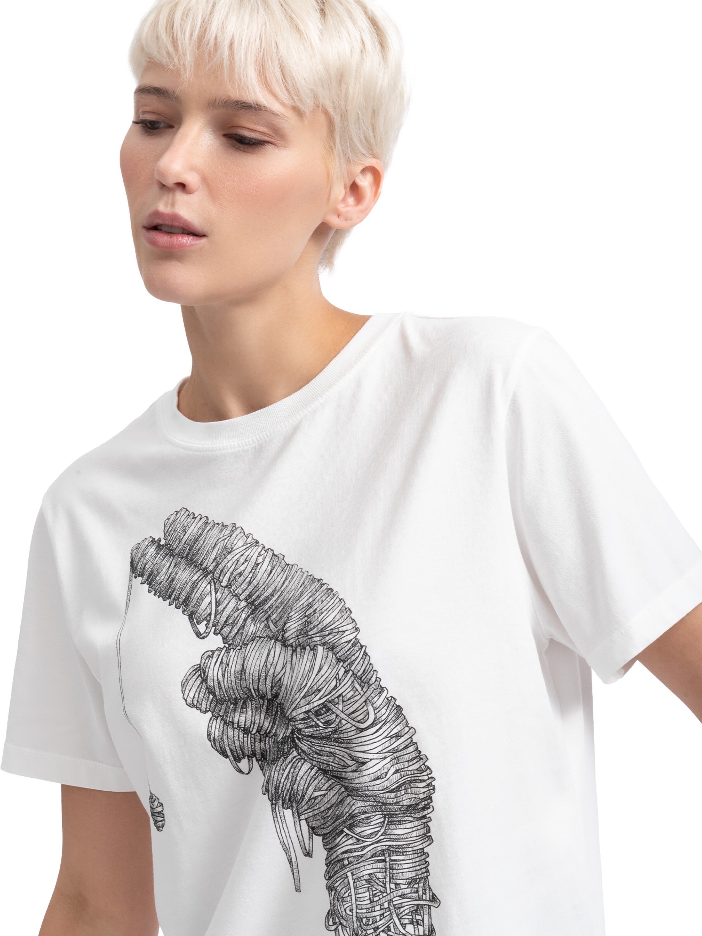 Kaft Shirt 'Mano Duo' in Wit