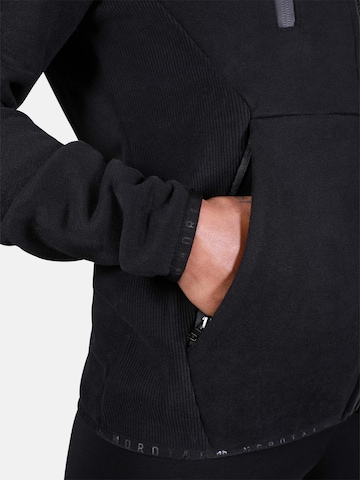 MOROTAI - Sudadera con cremallera deportiva en negro