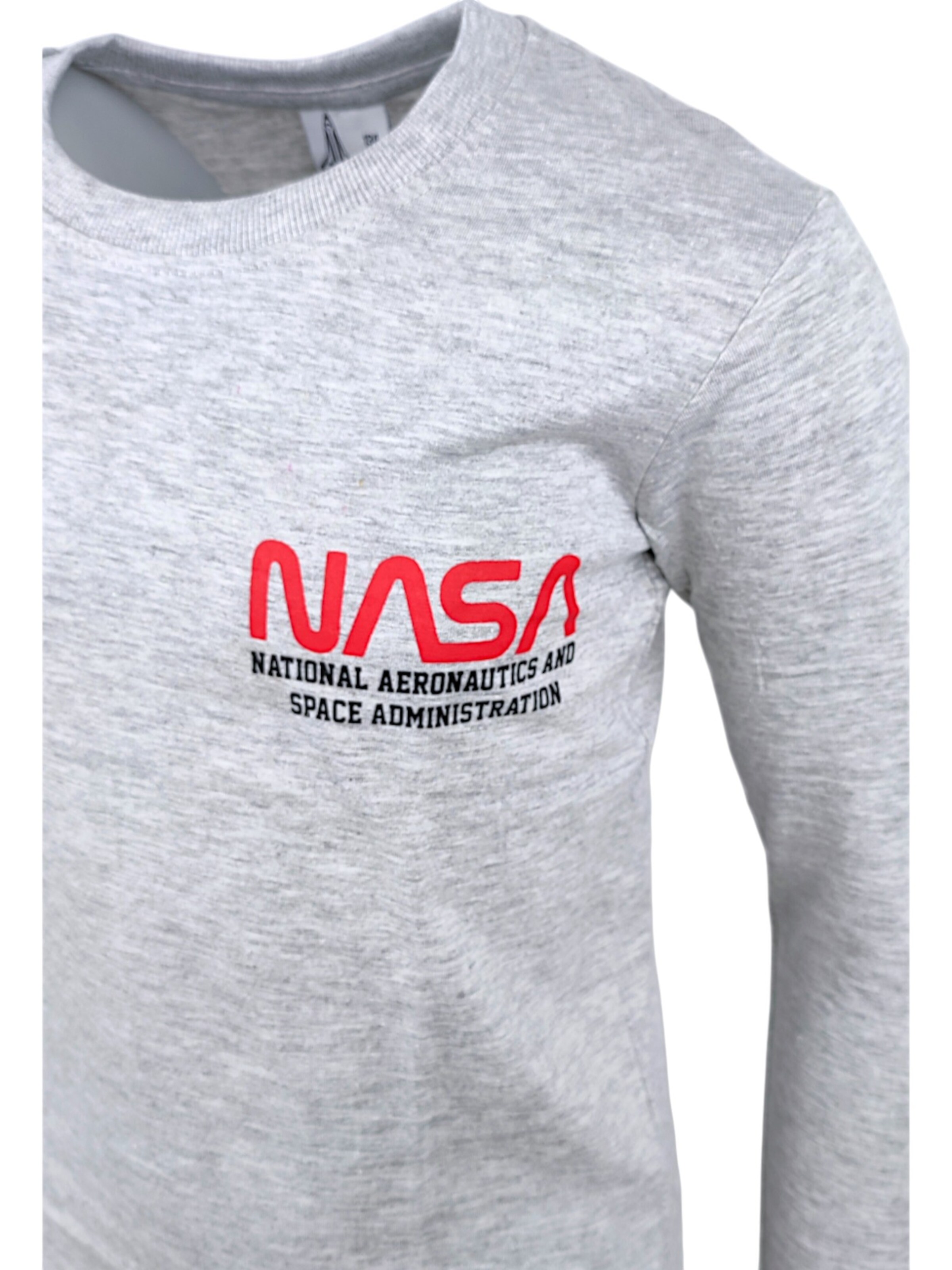 NASA Shirt 'NASA' in Grey
