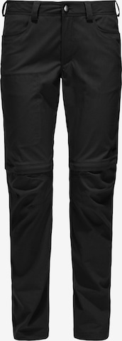 Pantalon outdoor Haglöfs en noir : devant