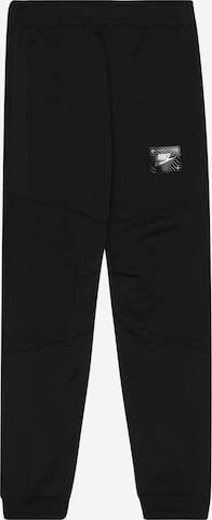 Nike Sportswear Дънки Tapered Leg Панталон в черно: отпред