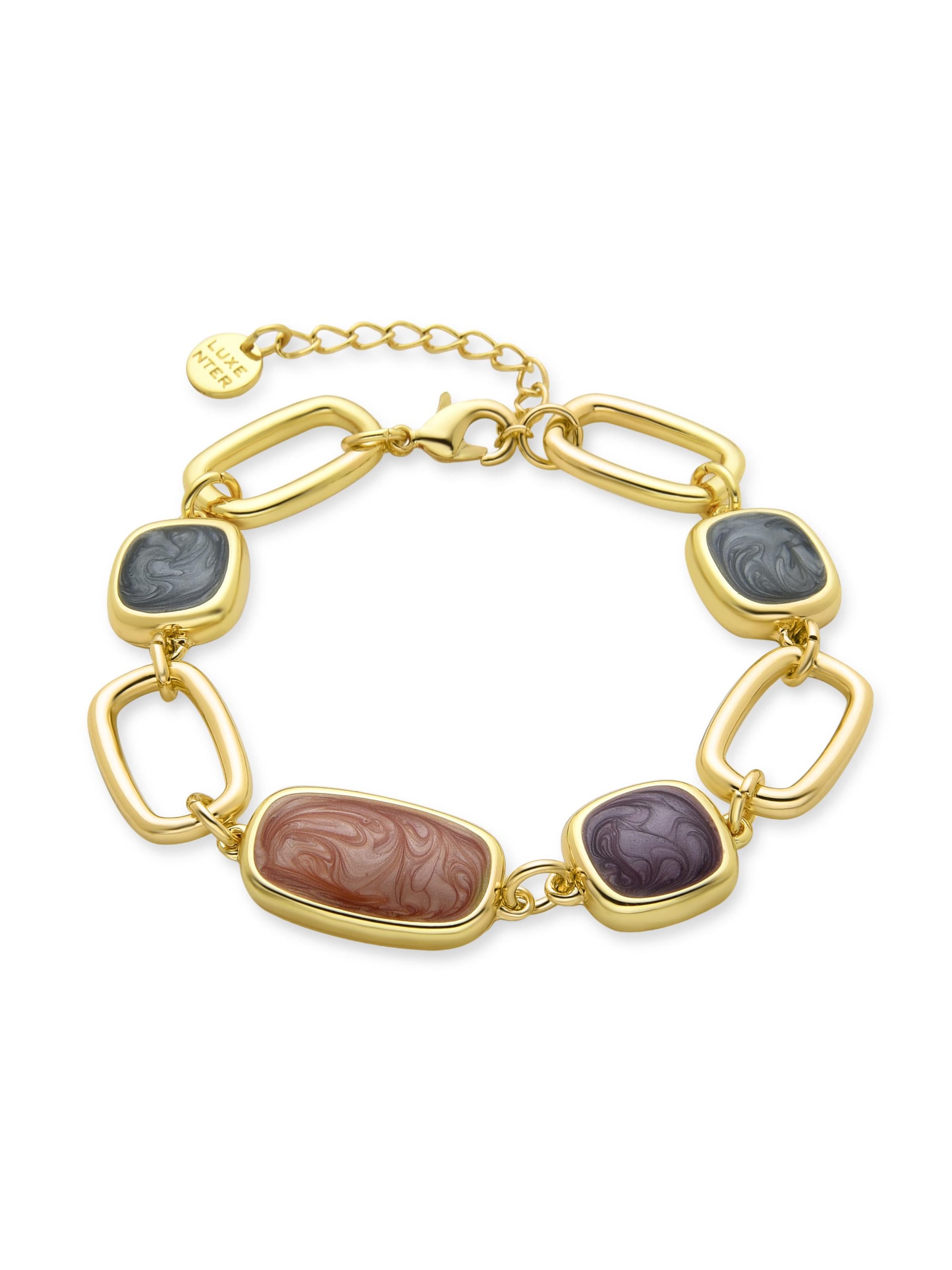 Braccialetto 'Orzur' di Luxenter in colori misti: frontale