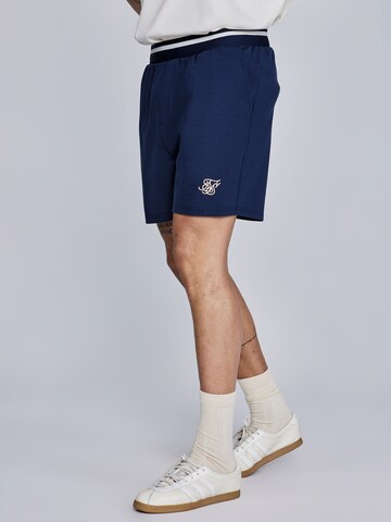 SikSilk Regular Shorts in Blau