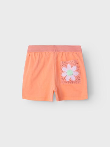 NAME IT Regular Trousers 'Fidda' in Orange