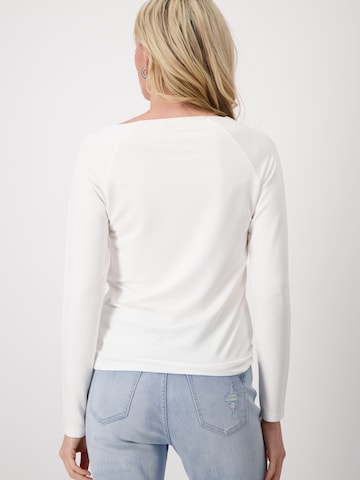 T-shirt monari en blanc