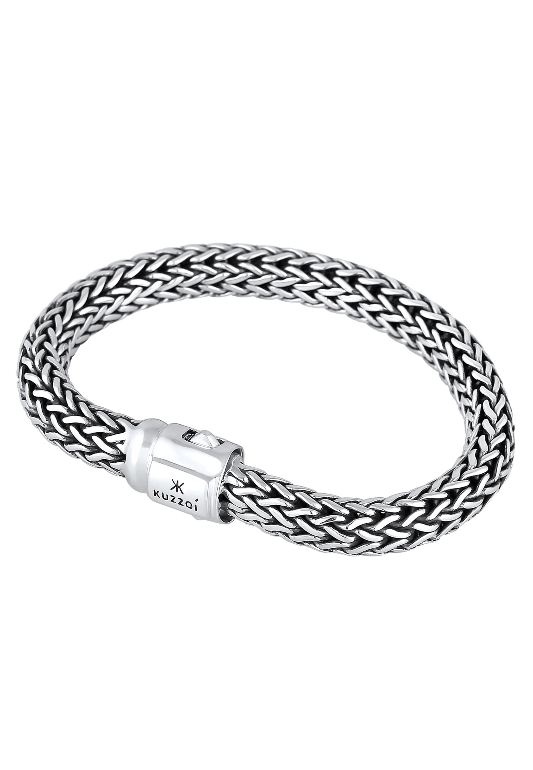 KUZZOI Käevõru 'Twisted', värv Hõbe: eest vaates