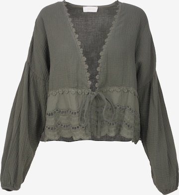Seasons of April Blouse 'Laura' in Green: front