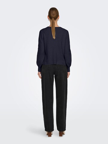 ONLY Sweater 'ONLJeanett' in Blue