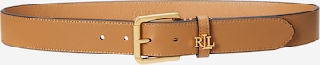 Ceinture Lauren Ralph Lauren en marron : devant