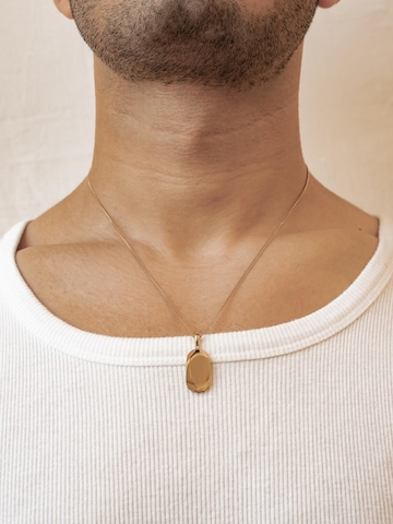 Hey Happiness Ketting 'Minimalist Tag' in Goud