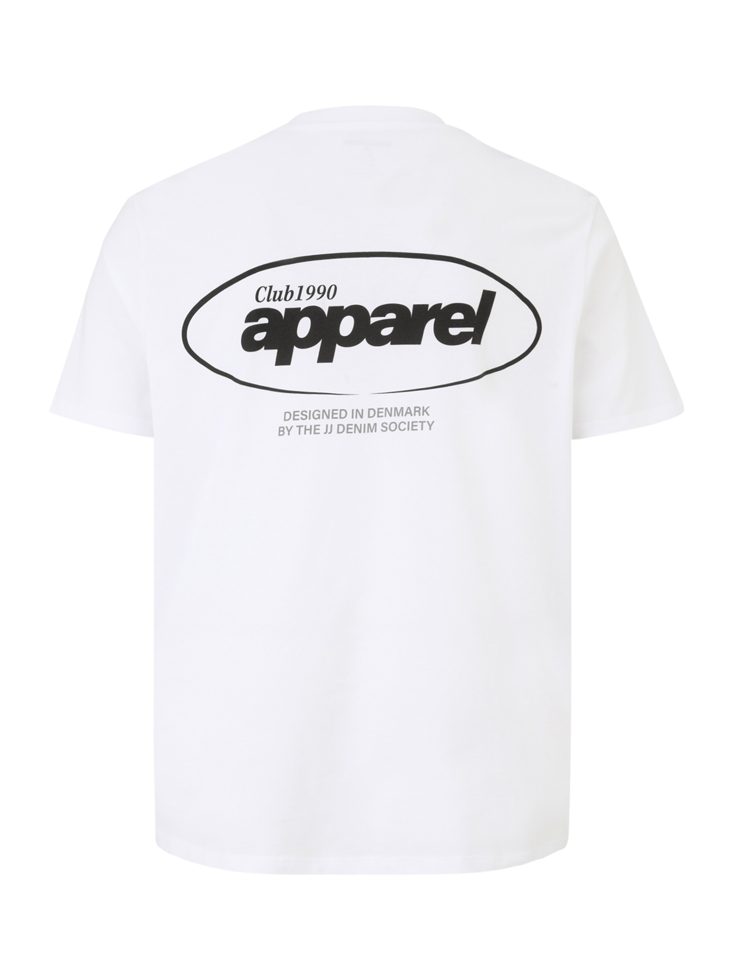 Maglietta 'JJEBRADLEY' di Jack & Jones Plus in bianco